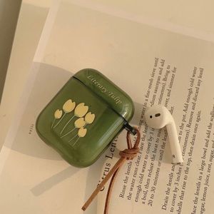 NEW Literary Tulip  Apple AirPods ‎ Soft Case
